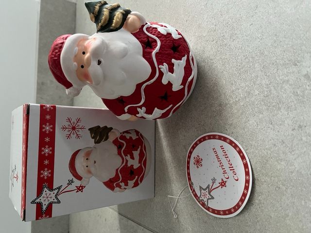 babbo natale ceramica