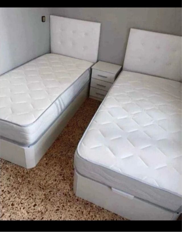 pack completo de 90X190canapé+cabezal+colchón