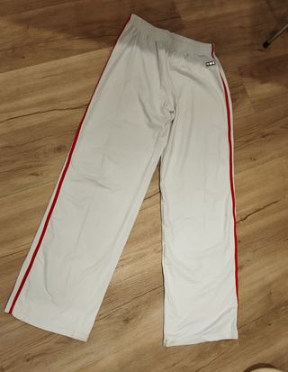 Pantalón de chándal blanco 