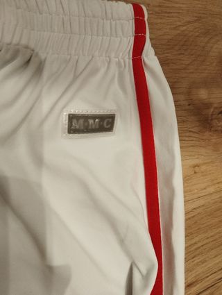 Pantalón de chándal blanco 