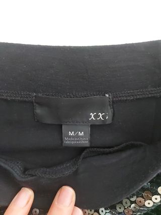 Top lentejuelas fiesta Nochevieja