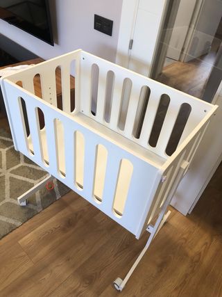 Minicuna colecho de madera