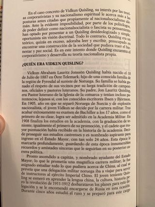 V. QUISLING ¿Traidor o patriota?
