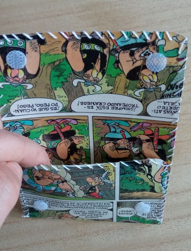 MONEDERO TARJETERO COMIC