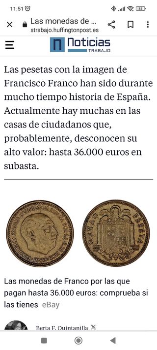 Peseta de franco 1947