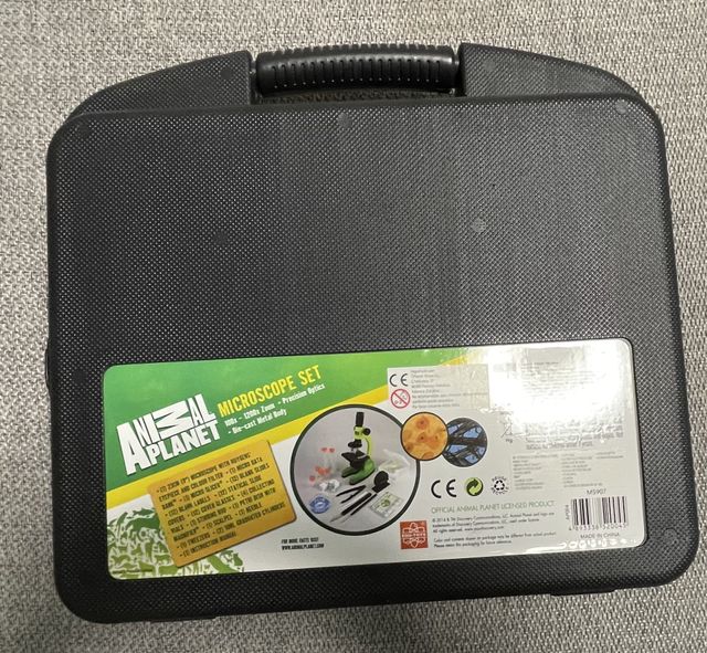 MICROSCOPIO, Kit con brazo Metal-Inicio Niños