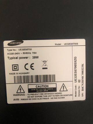 Módulo Main Samsung 32” led