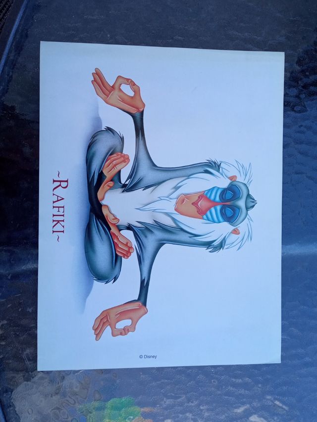 Láminas de El rey león 