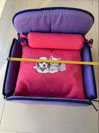 Cama Para Perros Rosa