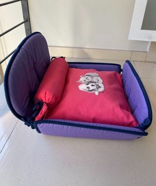 Cama Para Perros Rosa