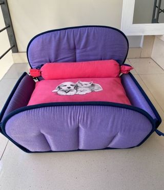Cama Para Perros Rosa