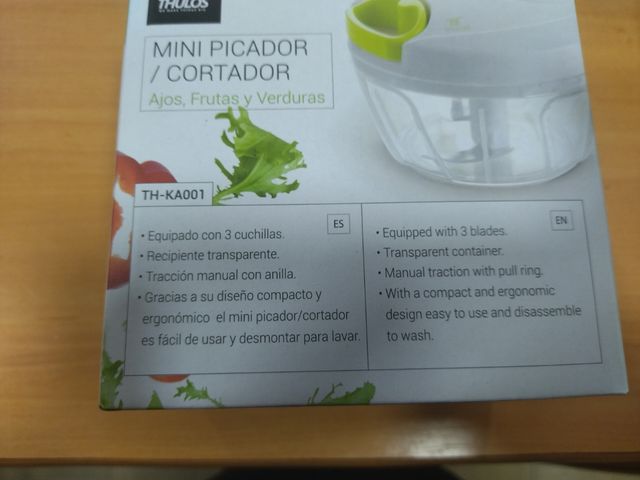 Mini picadora cortador