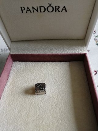 Charm Pandora original plata modelo maleta