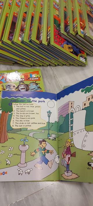 20 Libros+20 DVD's Lunnis English