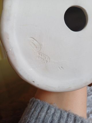 Figura de gran tamaño de porcelana