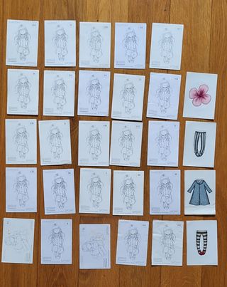 29 Cromos pegatina Gorjuss Panini 0.25e