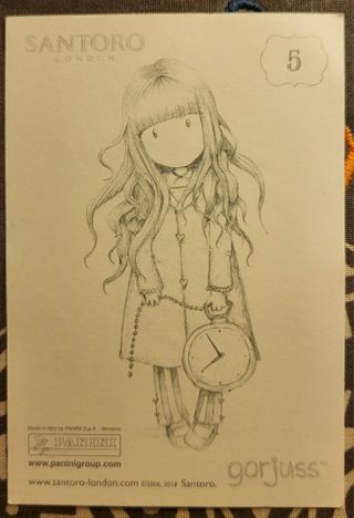 29 Cromos pegatina Gorjuss Panini 0.25e