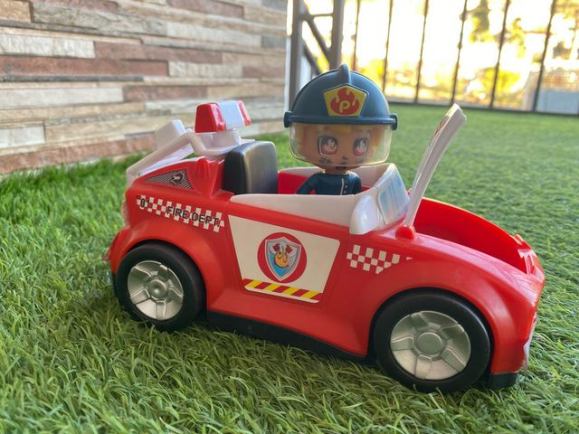 Pinypin Action bombero +figura+remolque