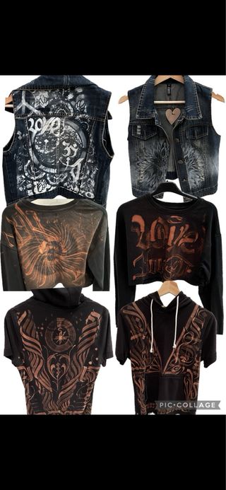 sudadera chaleco vaquero