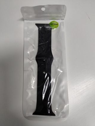 Correa negra de Apple Watch (42/44 mm)