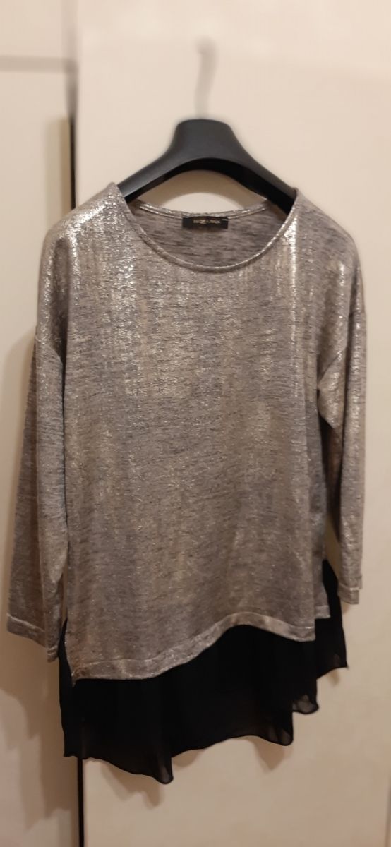 Maglia argento oro