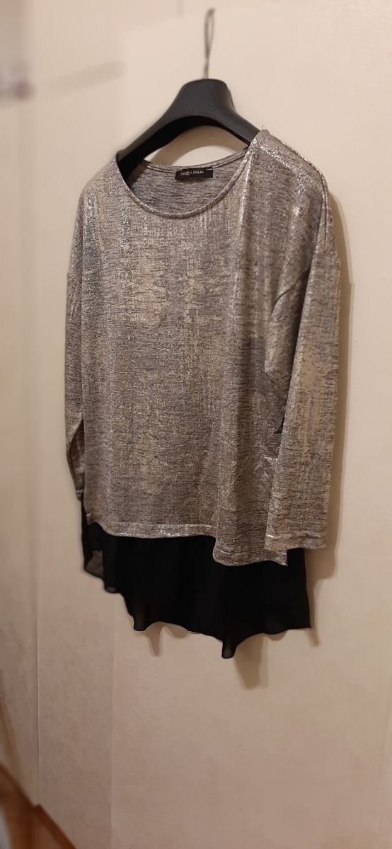 Maglia argento oro