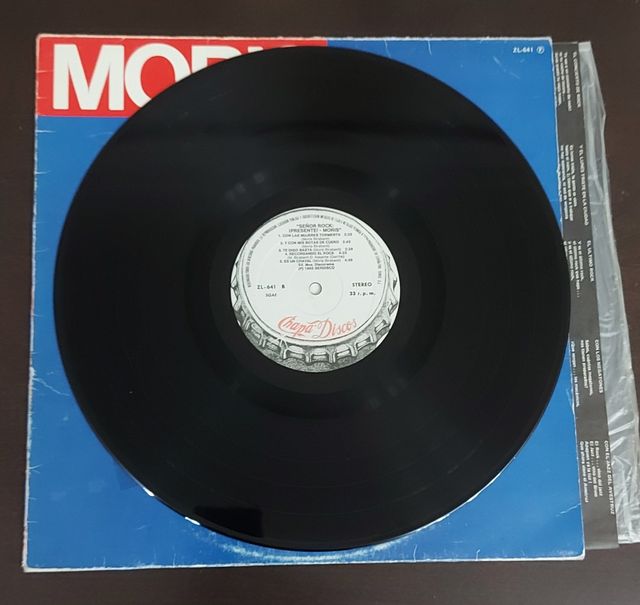 Vinilo Moris-Señor rock presente
