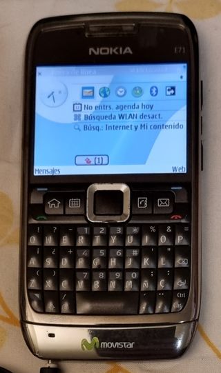 Nokia E71 vintage blackberry