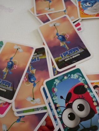 Carte gioco puffi