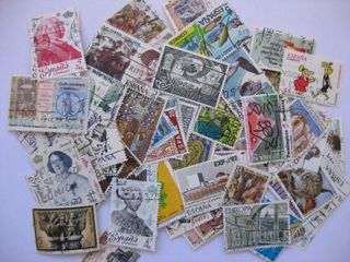 SELLOS ESPAÑA SEGUNDO CENTENARIO 1975 - 2000 LOTE