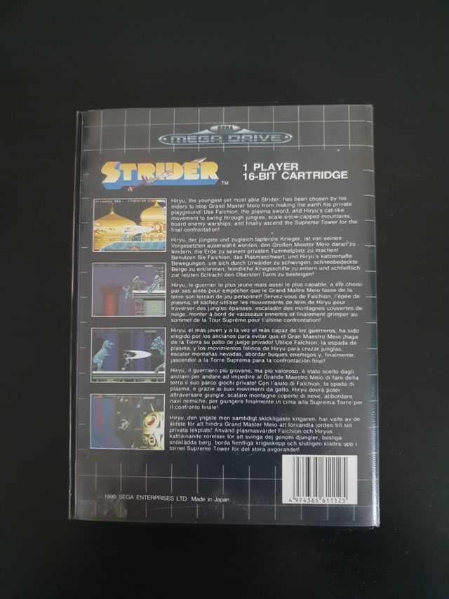 Strider Mega drive 