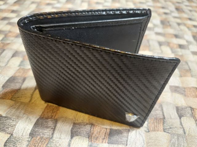 Cartera símil piel hombre