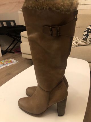 Botas de piel talla 37