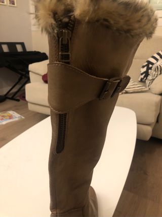 Botas de piel talla 37