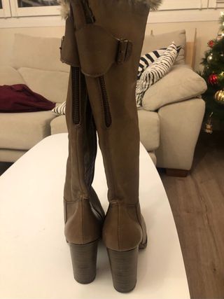 Botas de piel talla 37