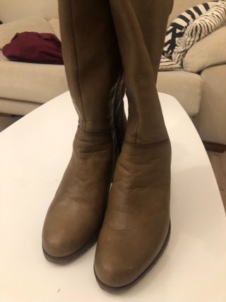 Botas de piel talla 37