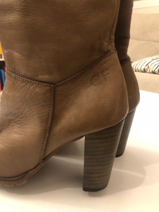 Botas de piel talla 37