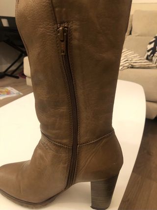 Botas de piel talla 37