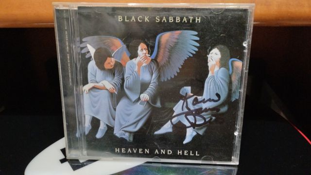 BLACK SABBATH FIRMADO DIO