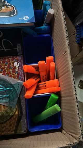 Stock articoli di cancelleria