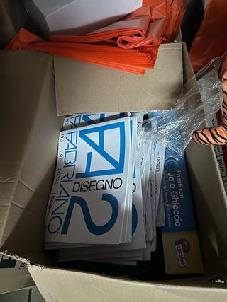 Stock articoli di cancelleria