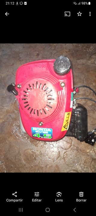 Motor corta césped honda