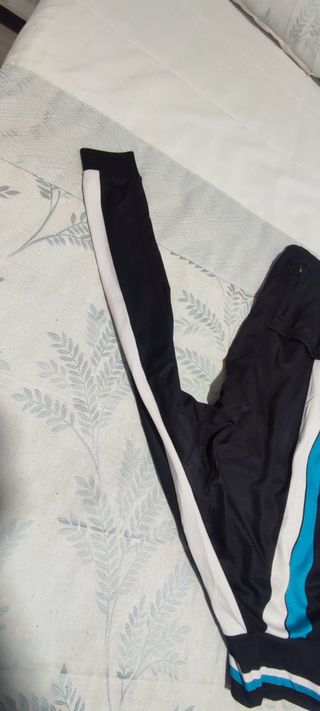 Maillot invierno Ekoi corsa azul blanco
