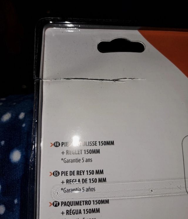 Calibro acciaio inox