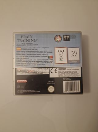 BRAIN TRAINING NINTENDO DS