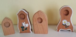 Restos de tienda Manualidades Maderas para reloje