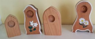 Restos de tienda Manualidades Maderas para reloje