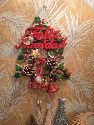 Adorno feliz navidad