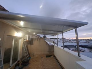 Aluminio porches cubiertas panel