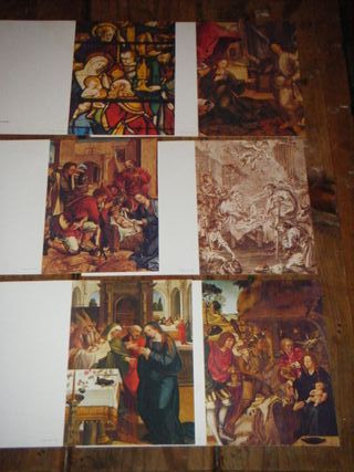 Conjunto de 6 Postais de Natal (1983)